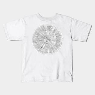 Illustrated Feelings Wheel Kids T-Shirt